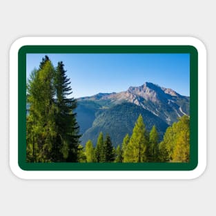 Monte Bivera in Friuli, North Italy Sticker